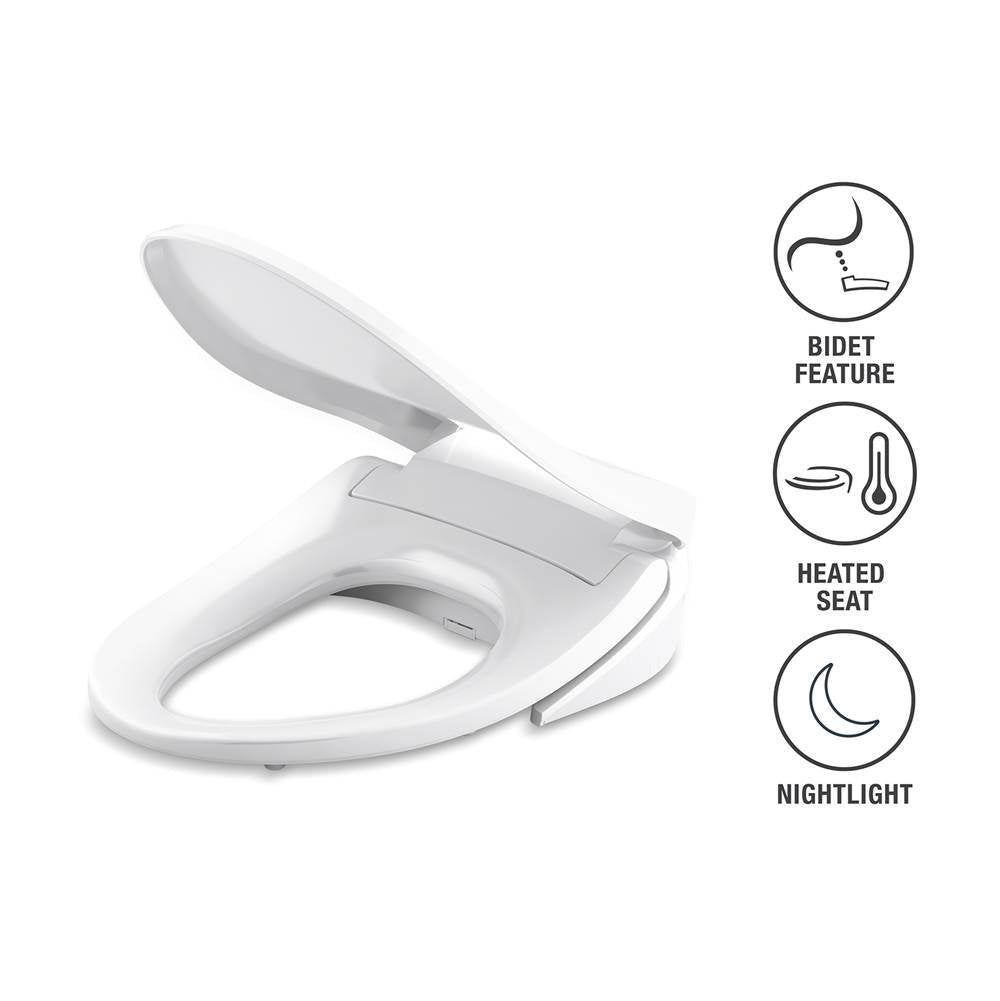 PureWash E545 Elongated bidet toilet seat