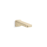 Kohler - Parallel Wall-mount bath spout - Vibrant French Gold