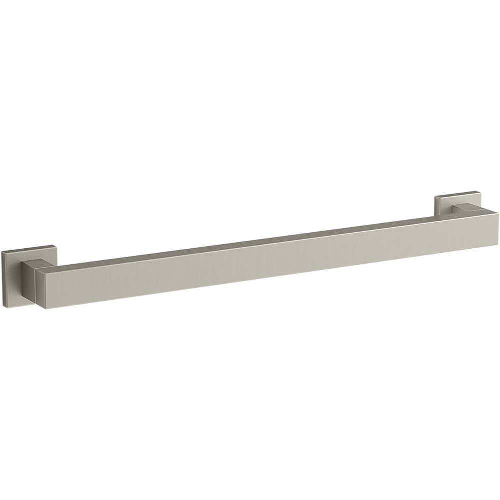 Kohler - Square 18'' grab bar - Vibrant Brushed Nickel