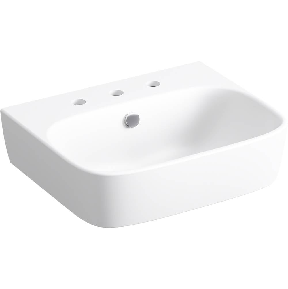 Kohler - ModernLife 21-3/4'' rectangular wall-mount bathroom sink - White
