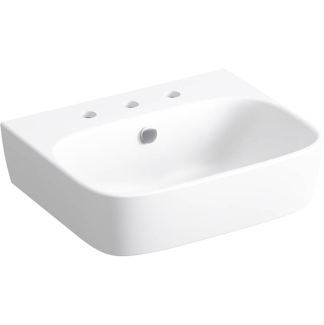 Kohler - ModernLife 21-3/4'' rectangular wall-mount bathroom sink - White