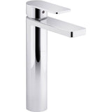 Kohler - Parallel Tall single-handle bathroom sink faucet, 1.2 gpm - Polished Chrome