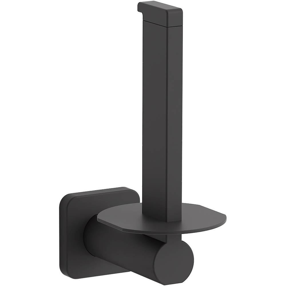 Kohler - Parallel Vertical toilet paper holder - Matte Black