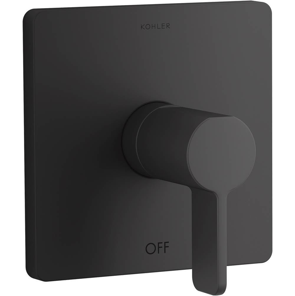Kohler - Parallel Rite-Temp shower valve trim - Matte Black