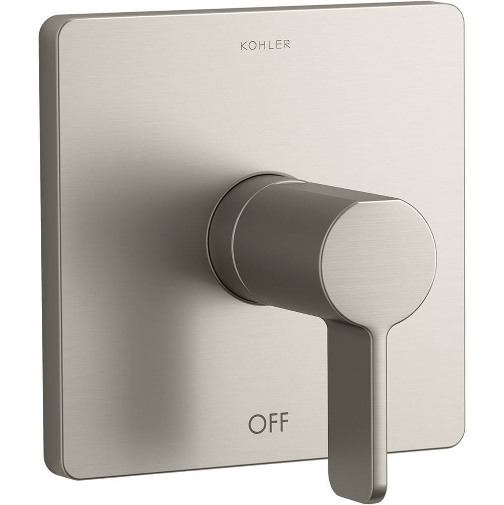Kohler - Parallel Rite-Temp shower valve trim - Vibrant Brushed Nickel