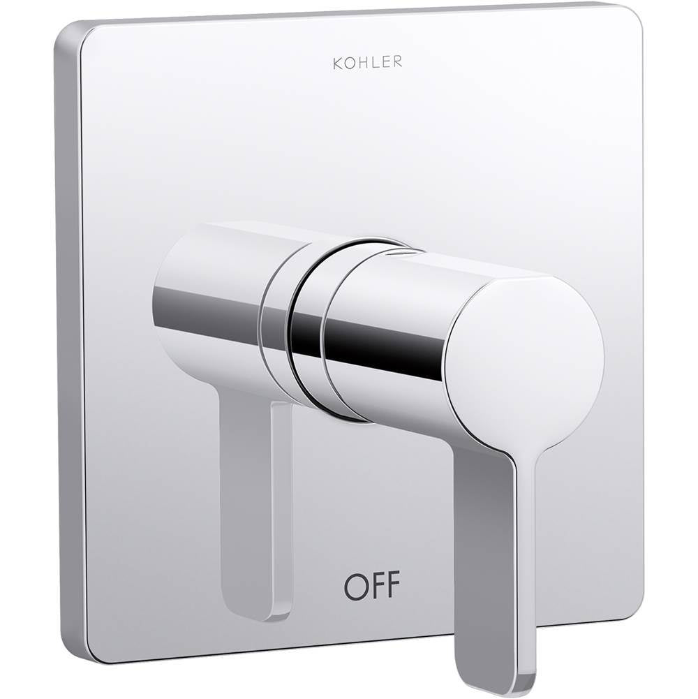 Kohler - Parallel Rite-Temp shower valve trim - Polished Chrome