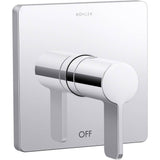 Kohler - Parallel Rite-Temp shower valve trim - Polished Chrome
