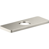 Kohler - Parallel Escutcheon plate - Vibrant Brushed Nickel
