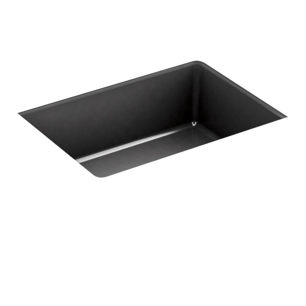 Kohler - Verticyl 17'' rectangular undermount bathroom sink - Black