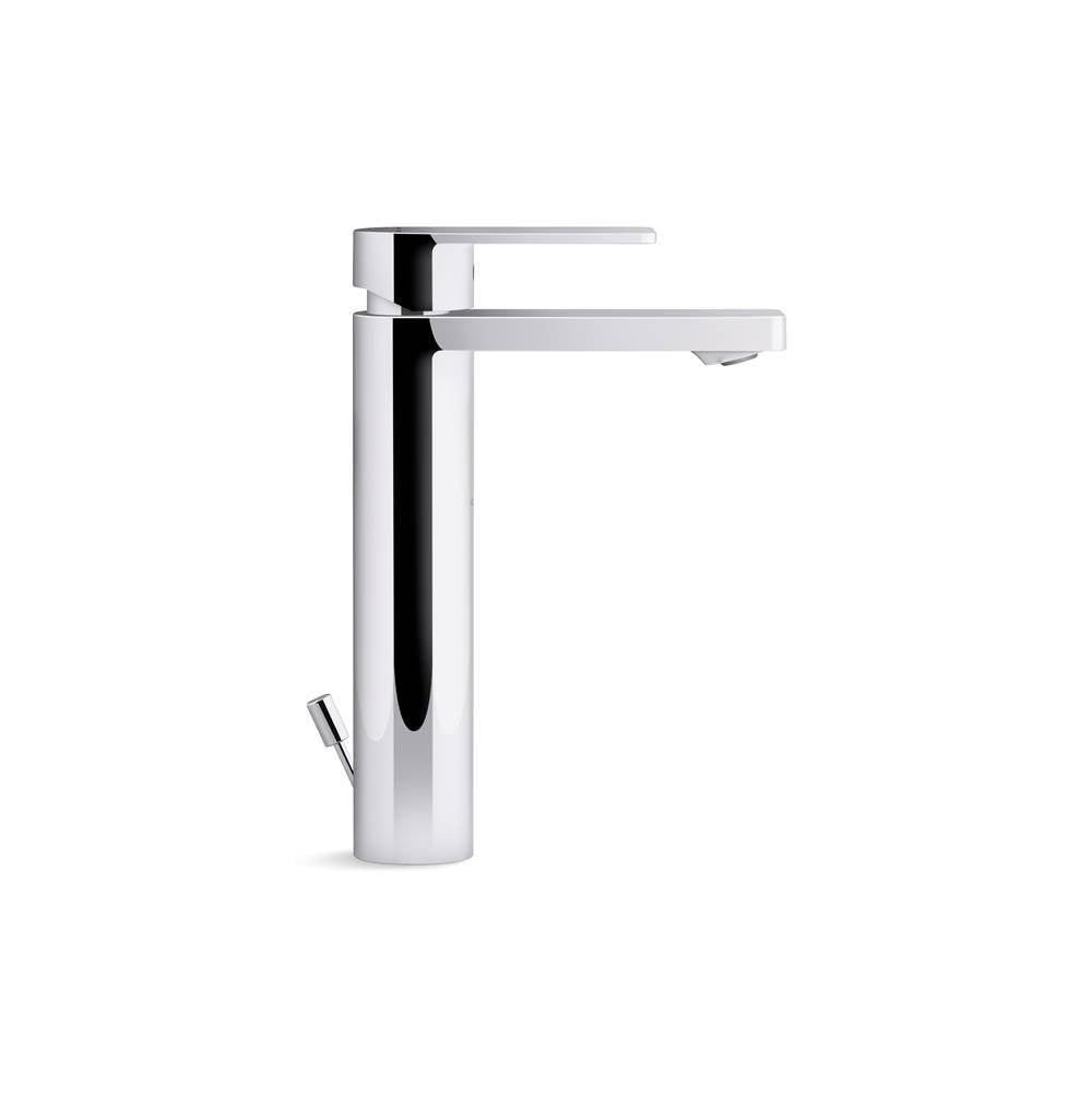 Parallel Tall single-handle bathroom sink faucet, 1.0 gpm
