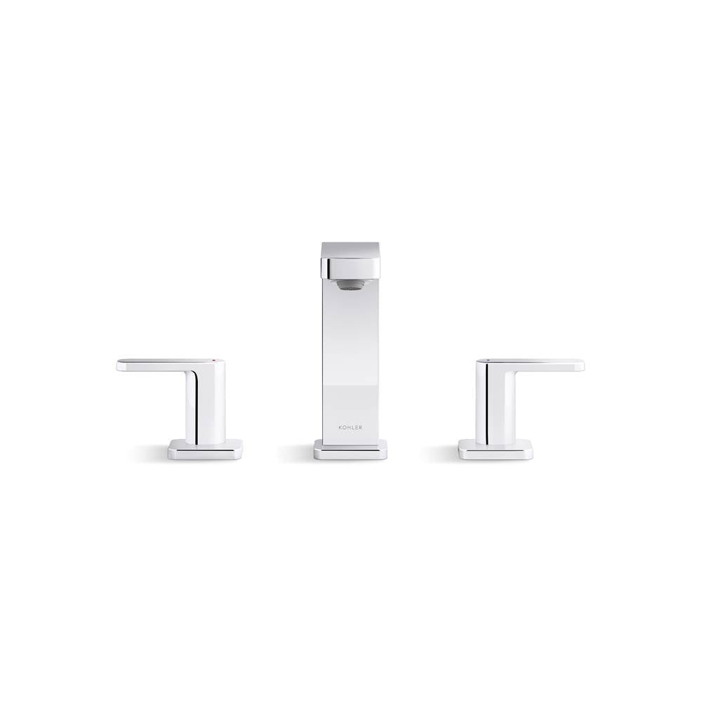 Parallel Widespread bathroom sink faucet, 1.0 gpm