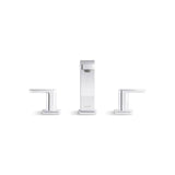 Parallel Widespread bathroom sink faucet, 1.0 gpm