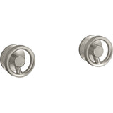 Kohler - Components Wall-mount bathroom sink faucet Industrial handle trim - Vibrant Brushed Nickel