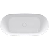 Ceric 60'' x 29'' freestanding bath