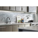 Graze Single-handle kitchen sink faucet with two-function side sprayer