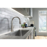 Graze Pull-down kitchen sink faucet with three-function sprayhead