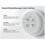 Underscore 72'' x 42'' drop-in Heated BubbleMassageE air bath with whirlpool