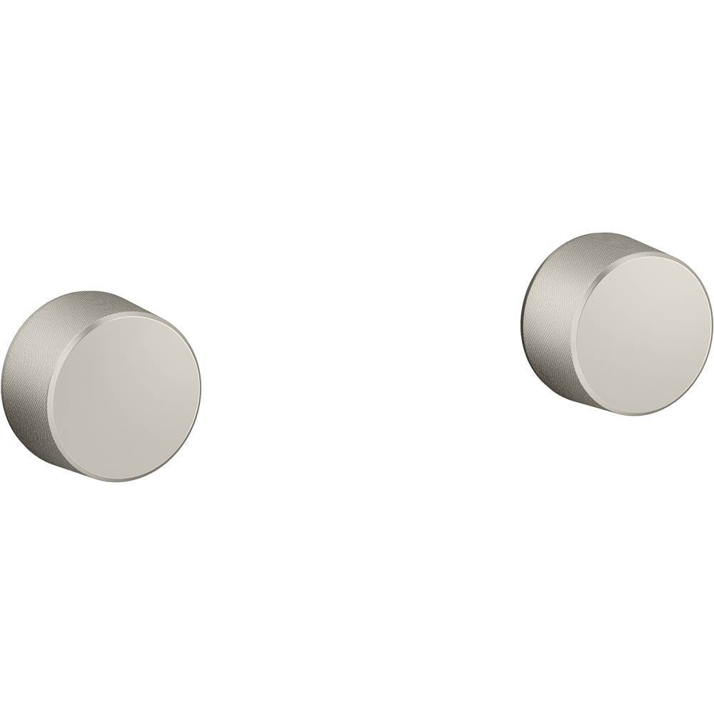 Kohler - Components Wall-mount bathroom sink faucet Oyl handle trim - Vibrant Brushed Nickel