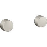 Kohler - Components Wall-mount bathroom sink faucet Oyl handle trim - Vibrant Brushed Nickel