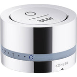 Kohler - DTV Mode Deck-mount bath filler digital interface - Polished Chrome