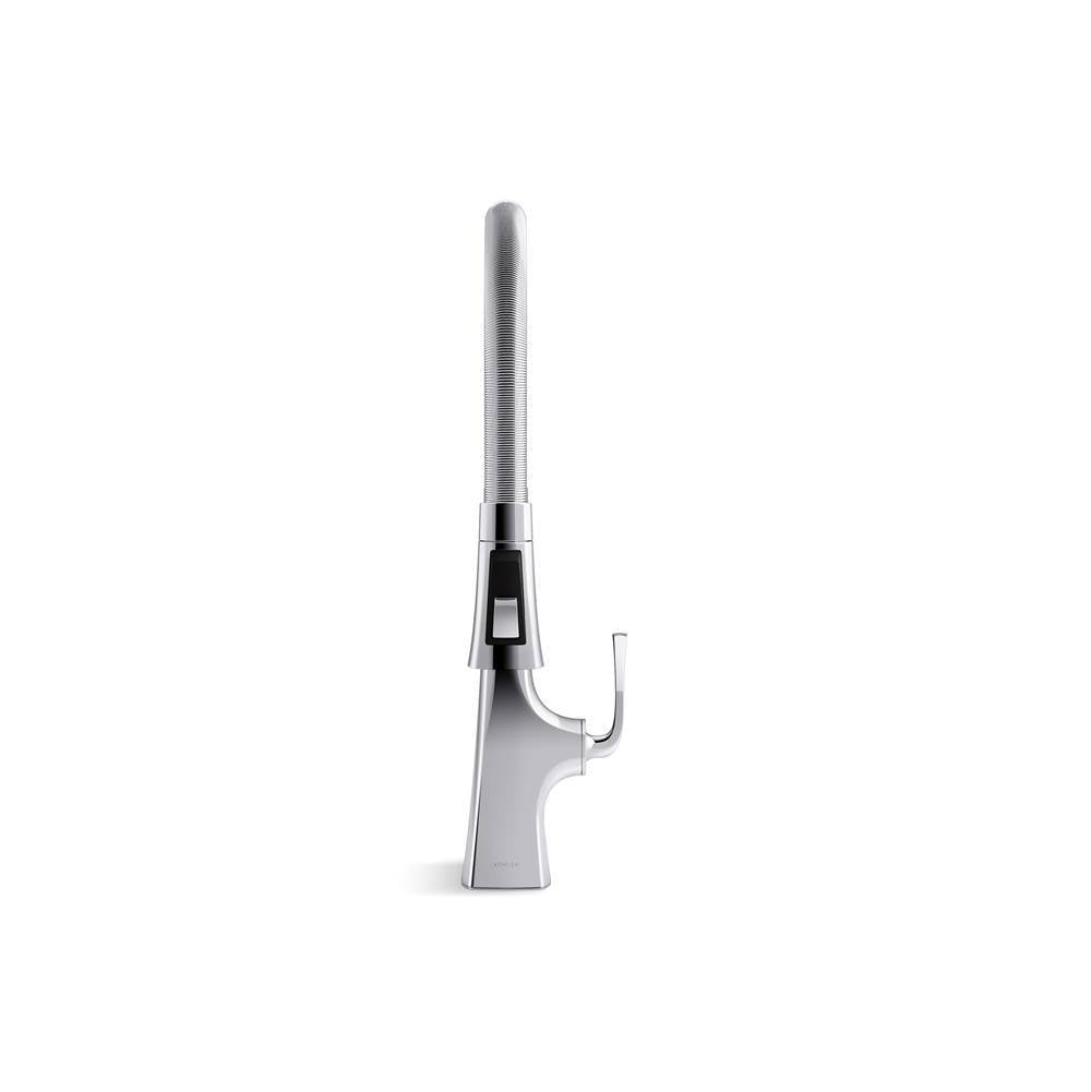 Graze Semi-professional kitchen sink faucet with three-function sprayhead