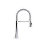Graze Semi-professional kitchen sink faucet with three-function sprayhead