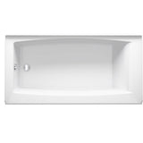 Entity 60'' x 30'' alcove bath, left drain