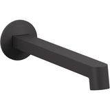 Kohler - Components Wall-mount bathroom sink faucet spout with Row design, 1.2 gpm - Matte Black