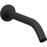 Kohler - Components Wall-mount bathroom sink faucet spout with Tube design, 1.2 gpm - Matte Black