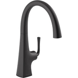 Kohler - Graze Single-handle bar sink faucet - Matte Black