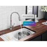 Artifacts Touchless pull-down kitchen sink faucet with KOHLER KonnectE and three-function sprayhead