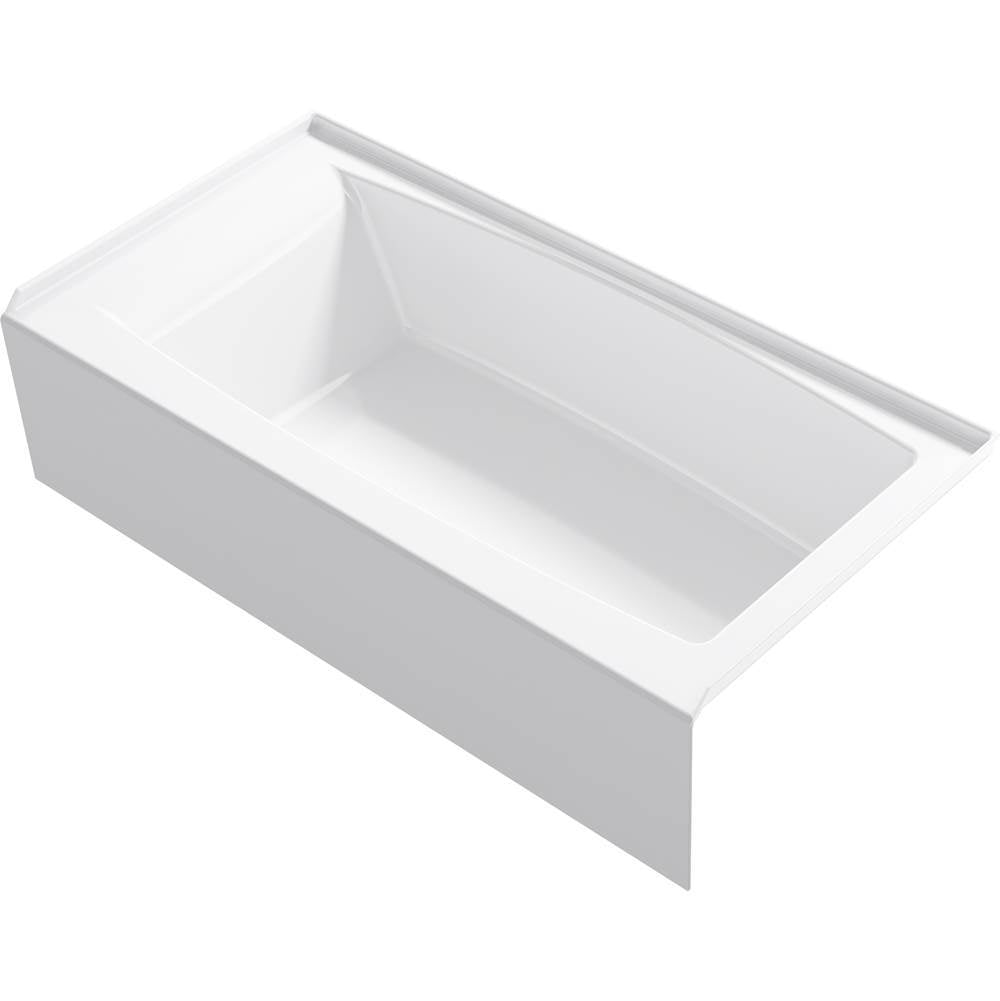 Kohler - Entity 60'' x 30'' alcove bath right drain - White