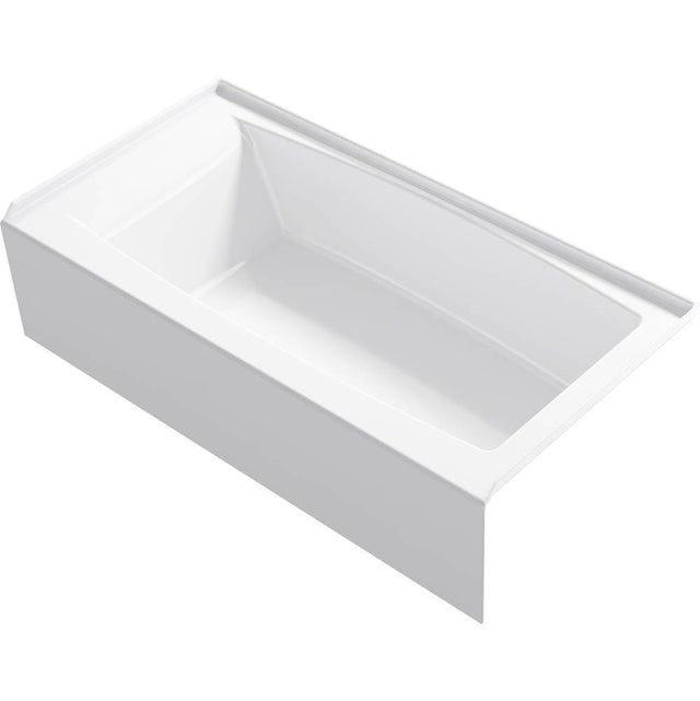 Kohler - Entity 60'' x 30'' alcove bath right drain - White