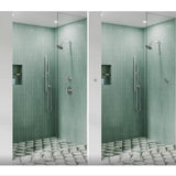 DTV Mode Dual-outlet shower digital interface