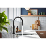 Crue Touchless pull-down kitchen sink faucet with KOHLER KonnectE and three-function sprayhead