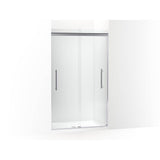 Kohler - Pleat Frameless sliding shower door, 79-1/16'' H x 44-5/8 - 47-5/8'' W, with 5/16'' thick Crystal Clear glass - Bright Polished Silver