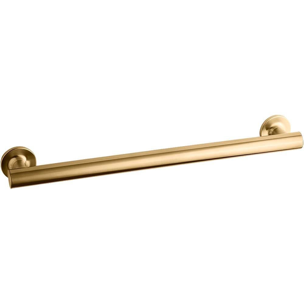 Kohler - Purist 18'' grab bar - Vibrant Brushed Moderne Brass