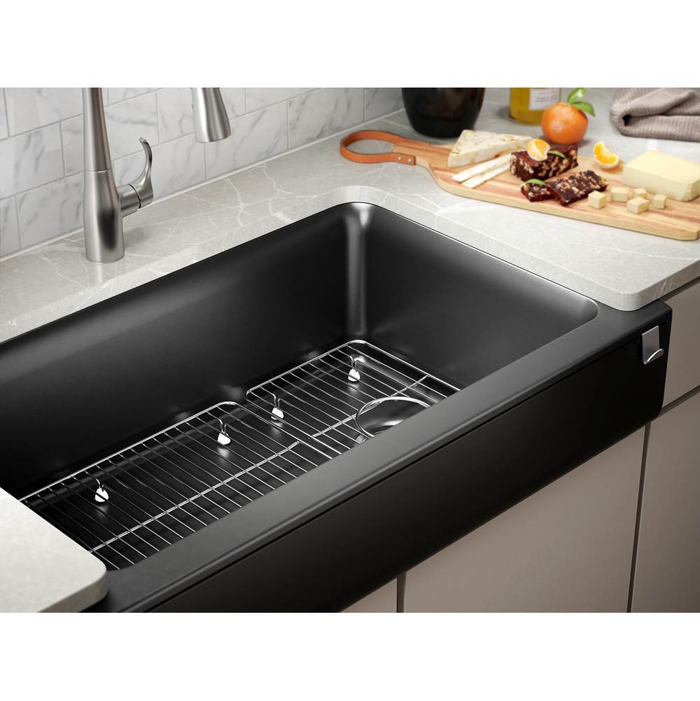Cairn Undermount single-bowl farmhouse kitchen sink