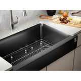 Cairn Undermount single-bowl farmhouse kitchen sink