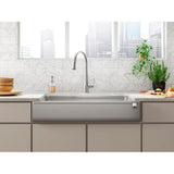 Cairn Undermount single-bowl farmhouse kitchen sink