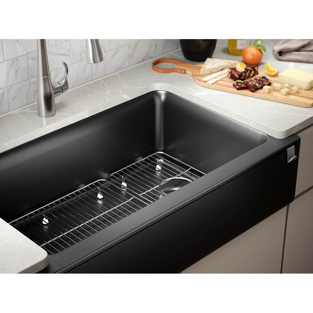 Cairn 34'' undermount single-bowl farmhouse kitchen sink