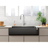 Cairn 34'' undermount single-bowl farmhouse kitchen sink