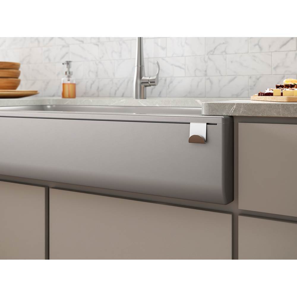 Cairn Undermount single-bowl farmhouse kitchen sink