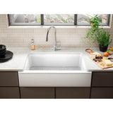 Cairn 34'' undermount single-bowl farmhouse kitchen sink