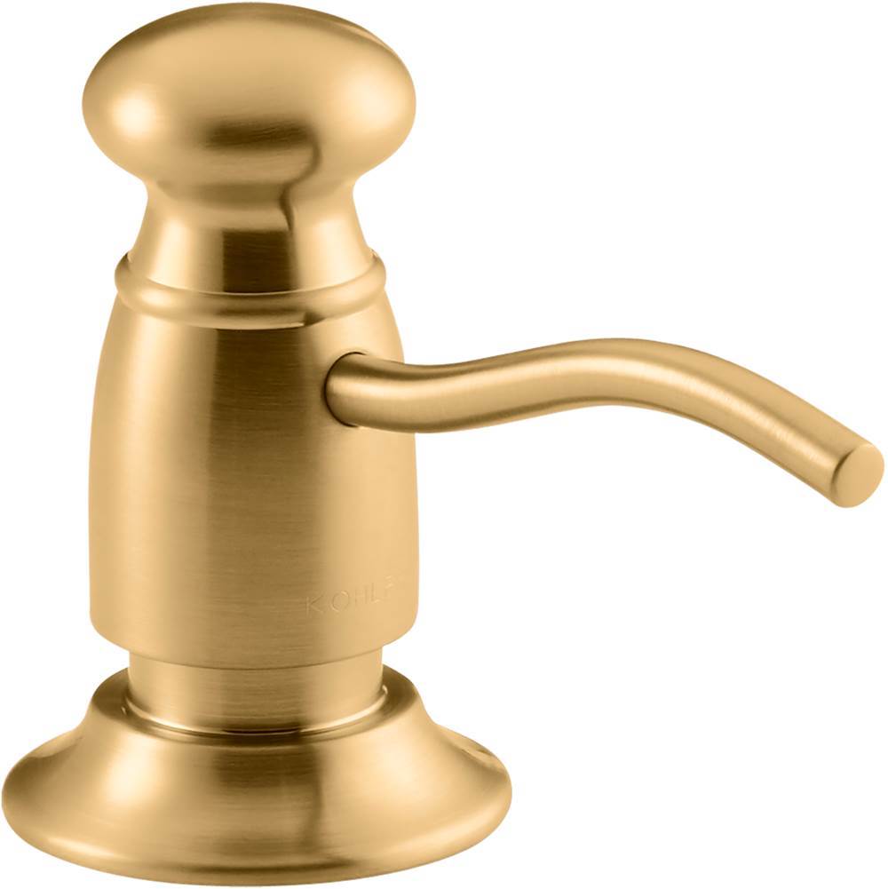 Kohler - Traditional soap/lotion dispenser - Vibrant Brushed Moderne Brass