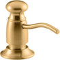 Kohler - Traditional soap/lotion dispenser - Vibrant Brushed Moderne Brass