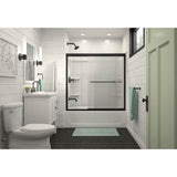 Purist Rite-Temp bath and shower trim kit with push-button diverter and lever handle, without showerhead
