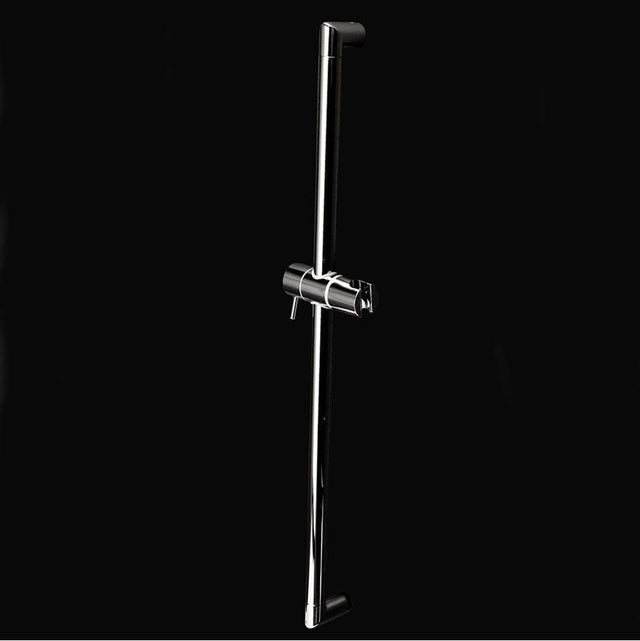 Lacava - Wall-mount round rail with hook for handheld shower head - Polished Chrome