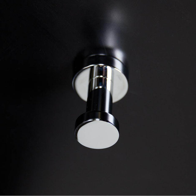 Lacava - Wall-mount robe hook made of chrome plated brass. Diam: 1 5/8'', D: 2 1/4''. - Polished Nickel