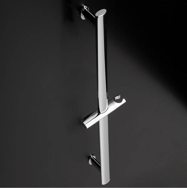 Lacava - Wall-mount oval rail with hook for hand-held shower head. - Polished Chrome